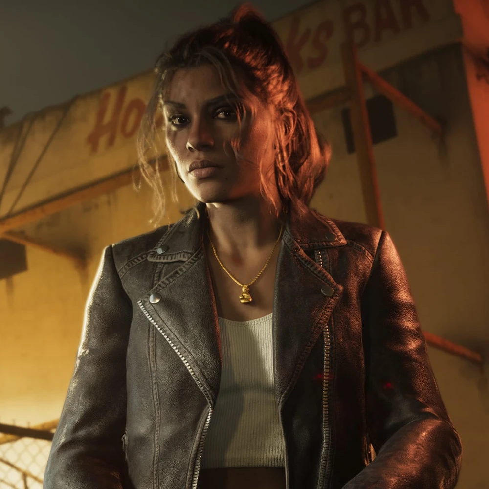 Retrato oficial de Lucia Caminos en Grand Theft Auto VI